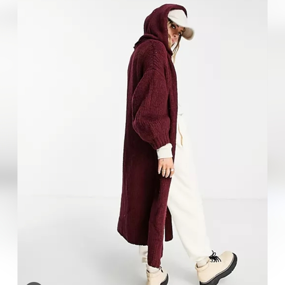 Free People Cafe Long Knit Cardigan - Picture 5 of 16